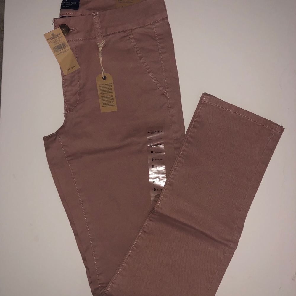 Blush low rise skinny